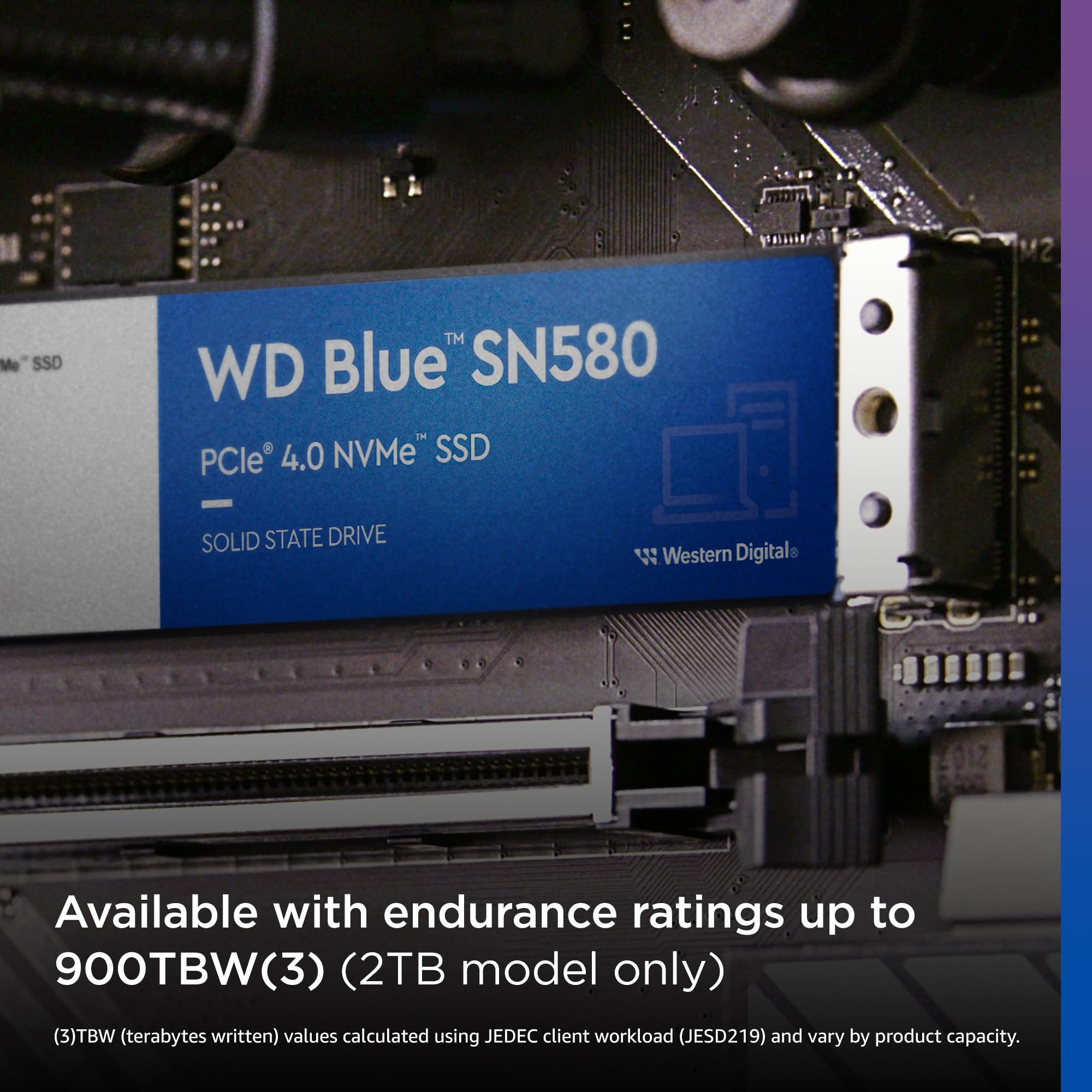 Amazon.com: Western Digital 2TB WD Blue SN580 NVMe Internal Solid