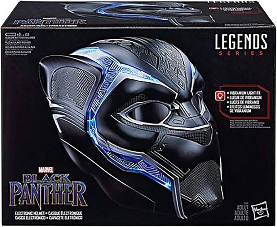 Amazon.co.jp: ブラックパンサー ヘルメット マスク エレクトロニック
