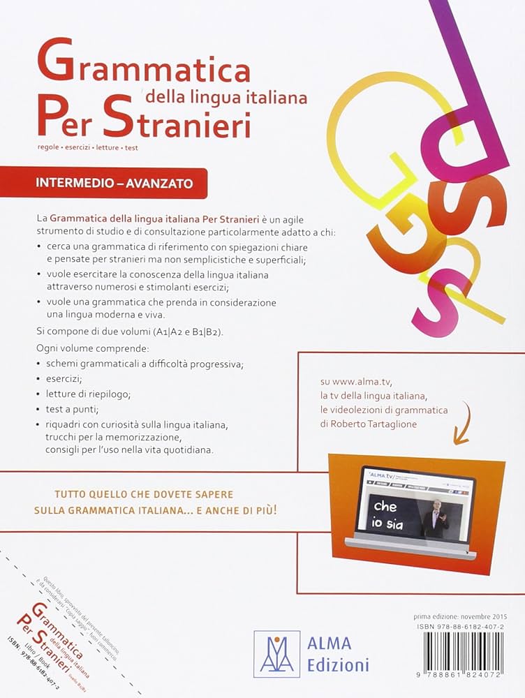 Grammatica della lingua italiana per stranieri: 2: Angelica