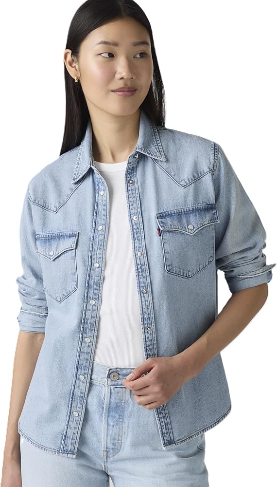 Amazon | [リーバイス] デニムシャツ ULTIMATEウエスタンデニムシャツ