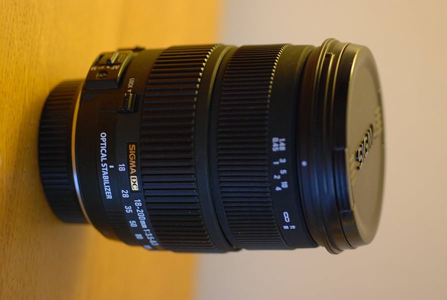 Amazon.com : Sigma 18-200mm F3.5-6.3 II DC OS HSM Lens for Nikon