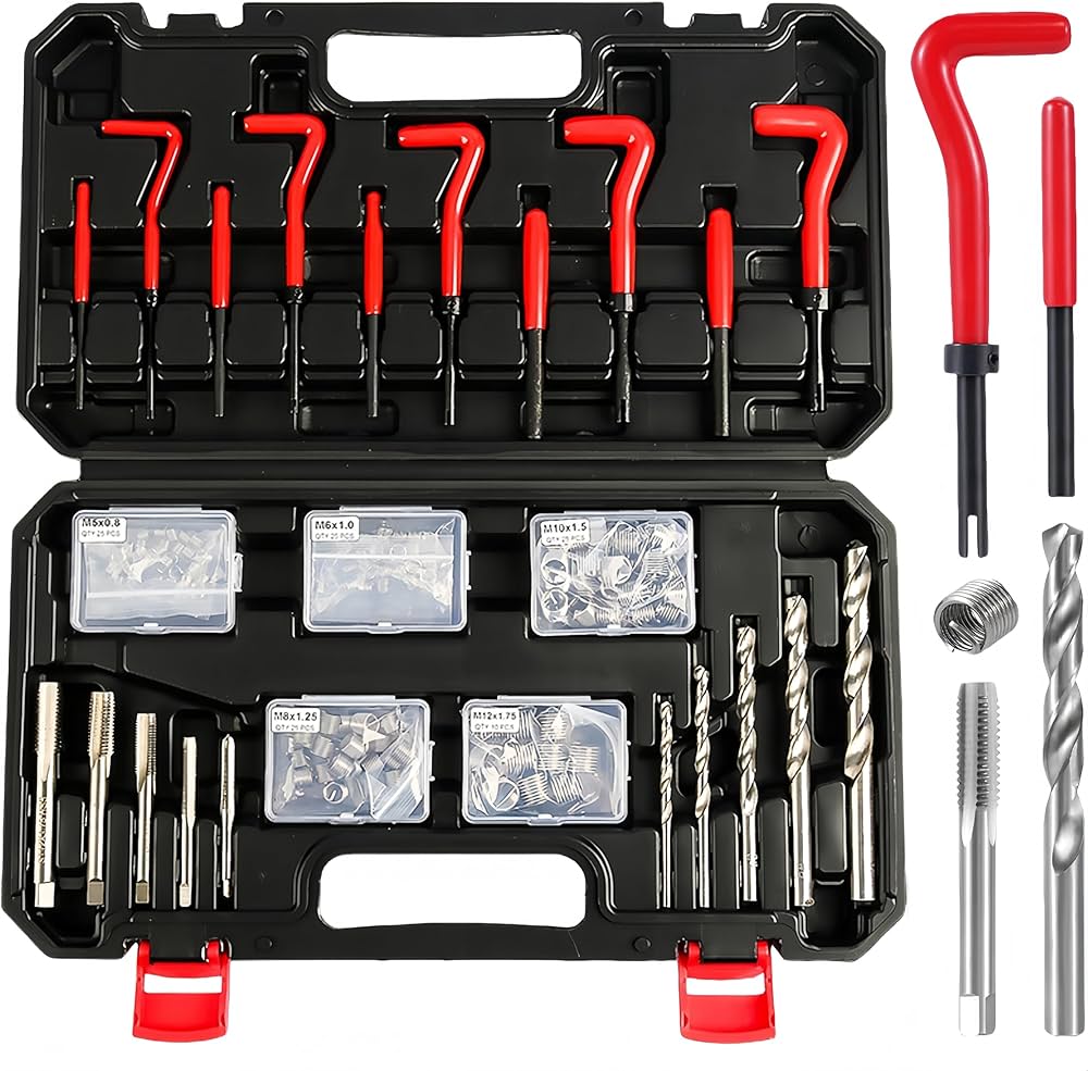 Amazon | 131点 ネジ穴再生セット スレッド修理キット リコイル