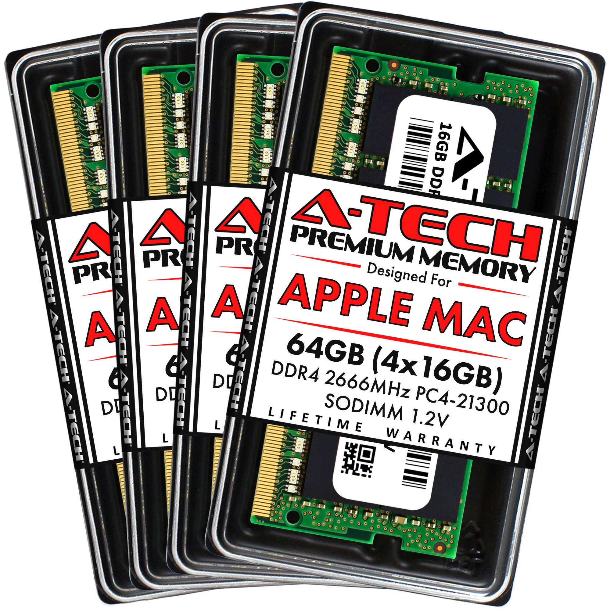 A-Tech 64GB Kit (4x16GB) RAM for Apple iMac 2019 & 2020 27 inch