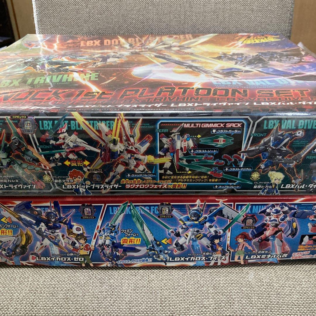 Amazon.co.jp: ダンボール戦機 ジェノック第一小隊セット LBX