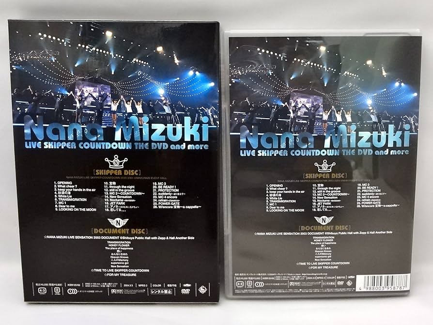 Amazon.co.jp: NANA MIZUKI LIVE SKIPPER THE DVD and more : 水樹奈々