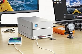 Amazon | LaCie ラシー 外付けHDD ハードディスク 8TB 2Big dock USB-C