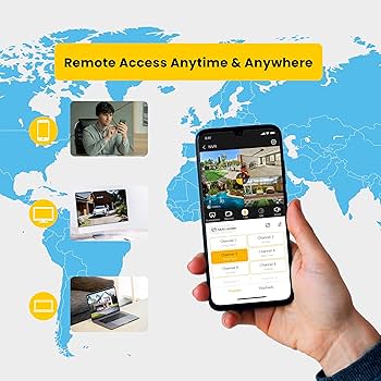 Amazon.com : QSEE 8CH 5MP Home Security Camera System, 4pcs Wired