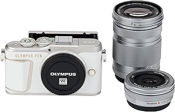 Amazon | OLYMPUS ミラーレス一眼カメラ PEN E-PL10 EZダブルズーム