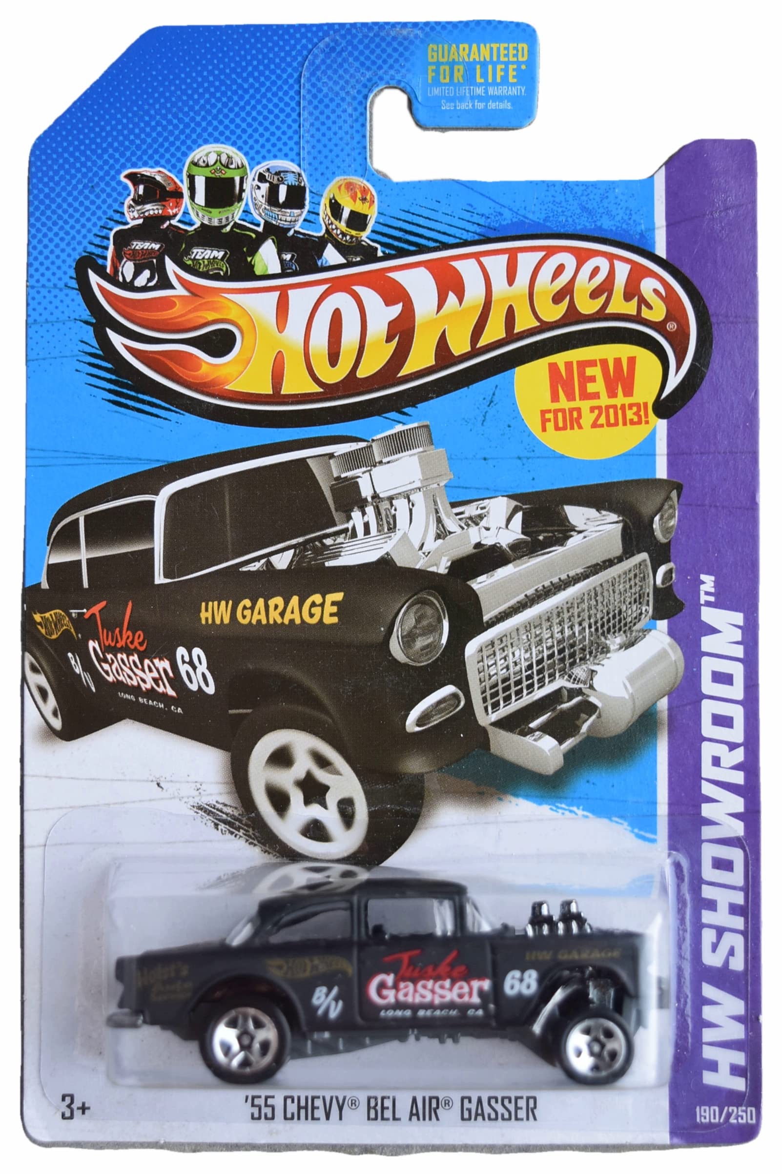 Amazon.com: Hot Wheels '55 Chevy Bel Air Gasser, Showroom 190/250