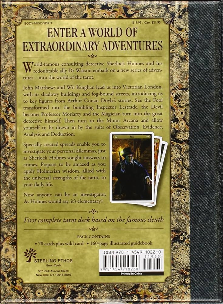 The Sherlock Holmes Tarot: Wisdom from the First Consulting