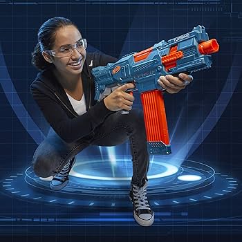 Amazon.com: Nerf Elite 2.0 Turbine CS-18 Motorised Blaster, 36