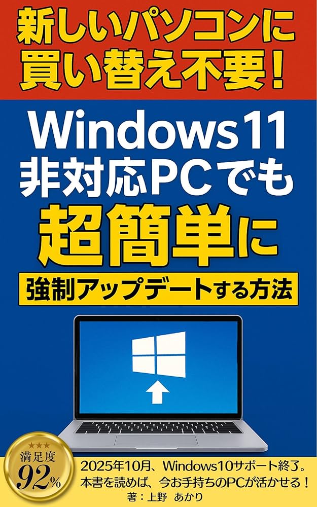 新しいパソコンに買い替え不要！Windows11非対応PCでも超簡単に強制