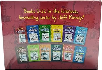 Diary Wimpy Kid Box Set-12 Vol (New): Jeff Kinney: 9780241437872