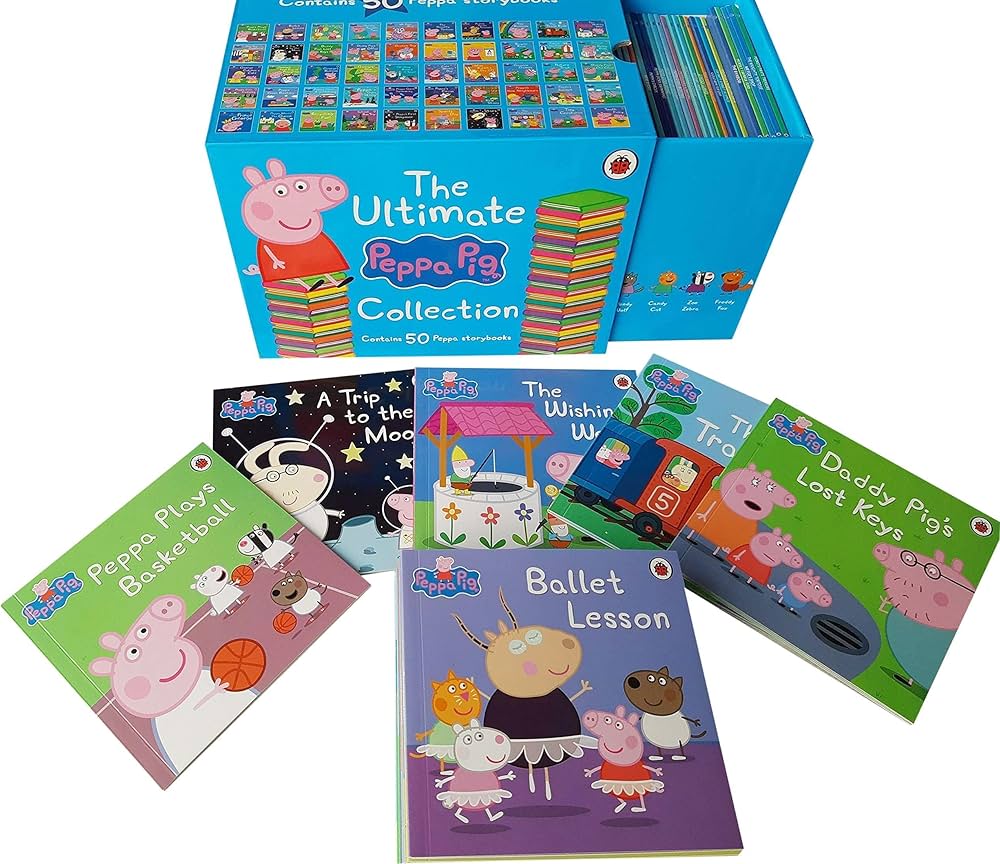 The Ultimate Peppa Pig Collection 50 Books Set: Ladybird