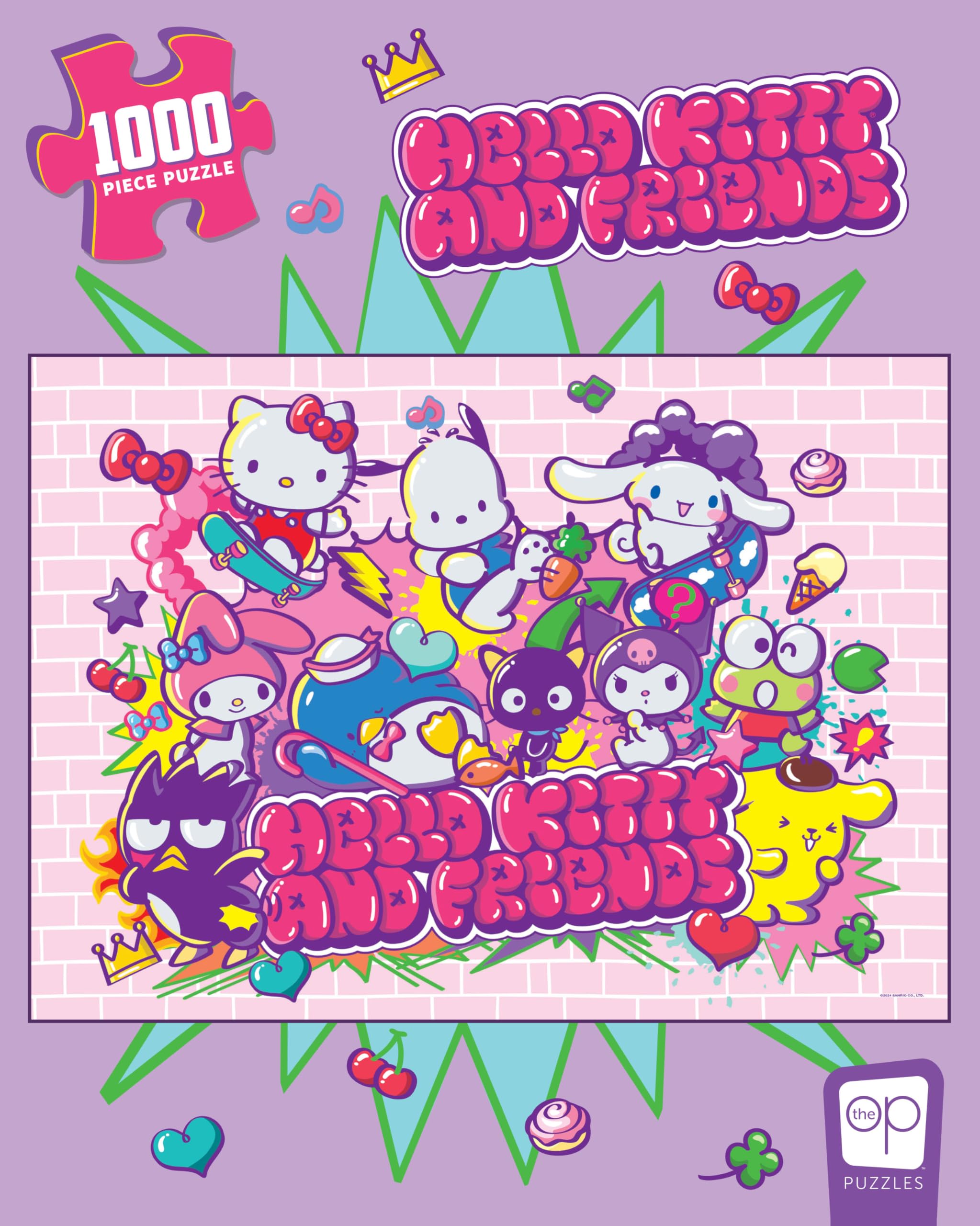 Amazon.com: Hello Kitty and Friends “Tokyo Skate” 1,000 Piece