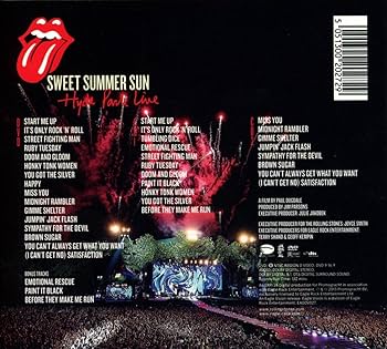 Amazon.co.jp: Sweet Summer Sun -CD+DVD- : Rolling Stones: DVD