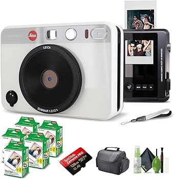 Amazon | Leica Sofort 2 ハイブリッドインスタントフォトフィルムと