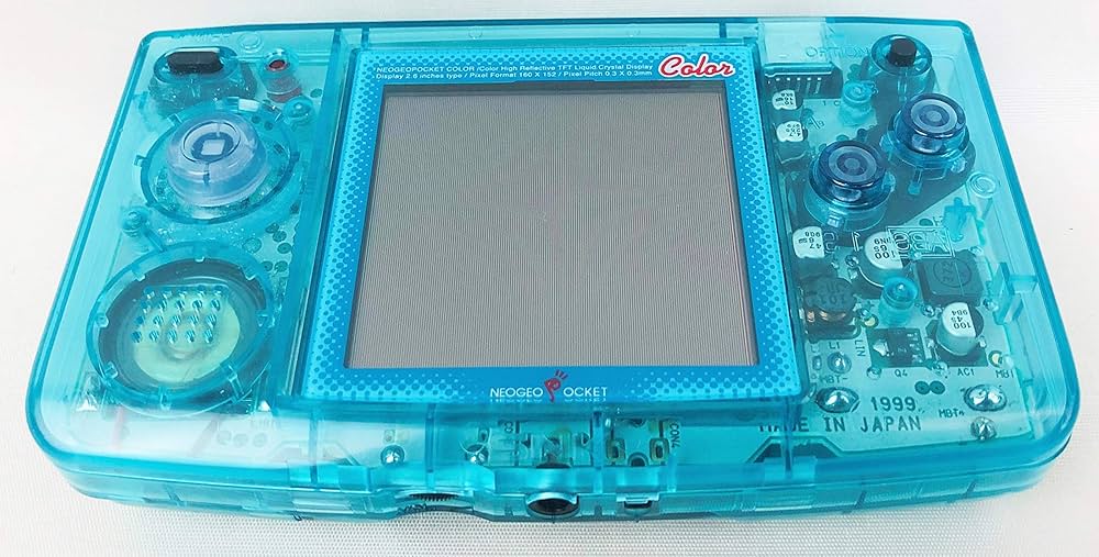 Amazon.co.jp: NEWネオジオPカラー クリスタルブルー 【ネオジオ