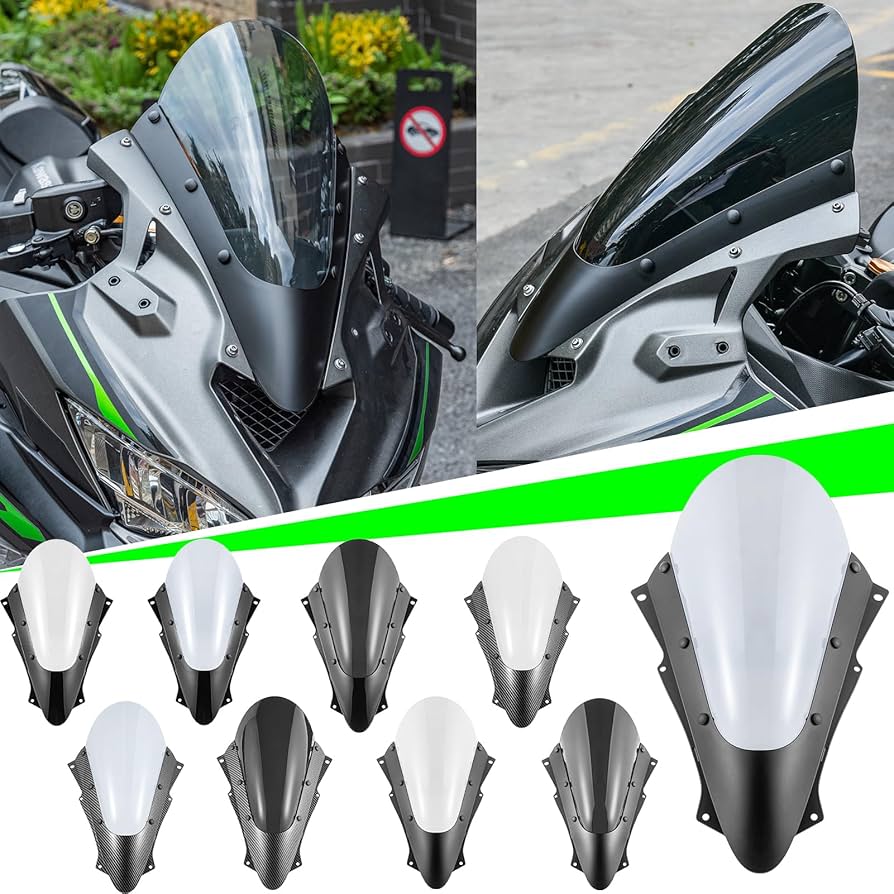 Amazon | オートバイスポーツウインドシールド適用車種K-awasaki Ninja