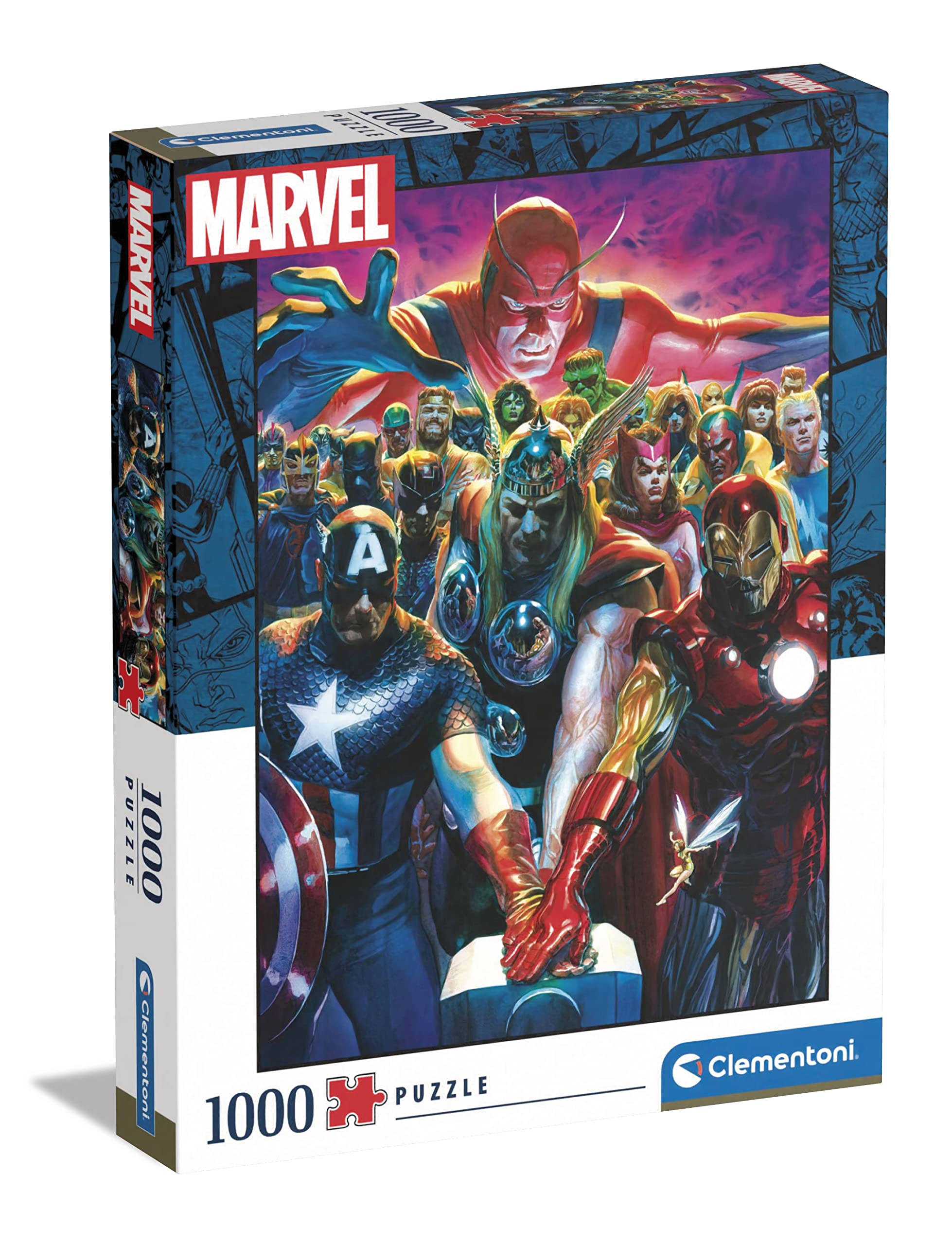 Amazon.com: Clementoni - 39672 - Puzzle Marvel The Avengers