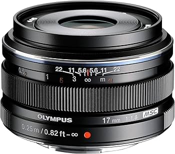 Amazon.com : Olympus M.Zuiko Digital 17mm F1.8 Black for Micro