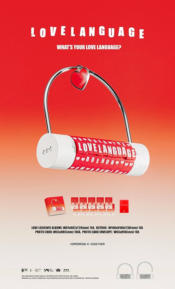 TOMORROW X TOGETHER, TXT - TOMORROW X TOGETHER TXT Love Language