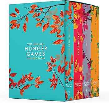 Amazon.com: Hunger Games Box Set (Deluxe Edition with Stenciled