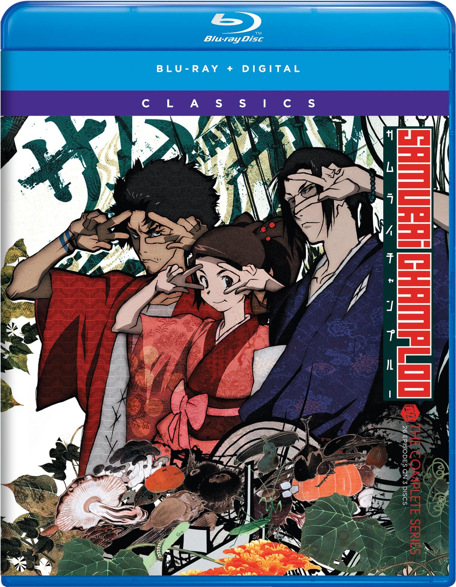 Amazon.co.jp: Samurai Champloo: The Complete Series [Blu-ray