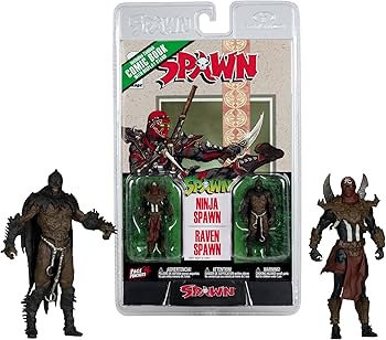 Amazon.com: McFarlane Toys- Page Punchers 2pk Ninja Spawn and