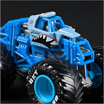 Amazon.com: Monster Jam, Official Megalodon Monster Truck, Die