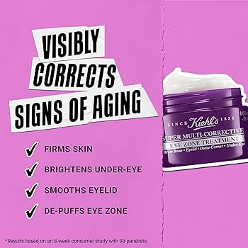 Amazon.com: Kiehl's Super Multi-Corrective Eye Cream, Anti-Aging