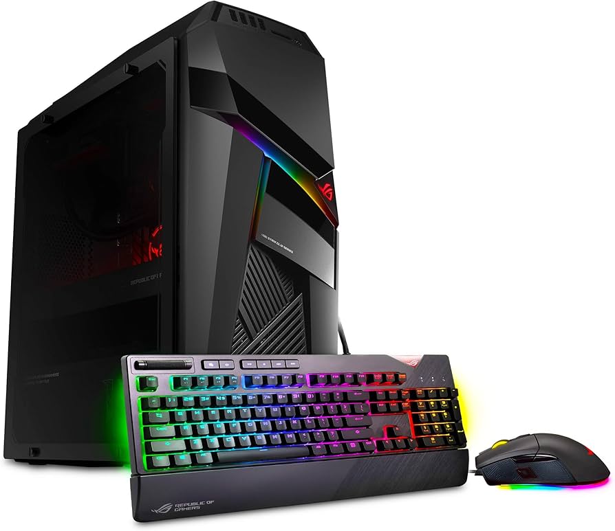 Amazon.com: ROG Strix GL12 Gaming Desktop, Overclocked 9th Gen