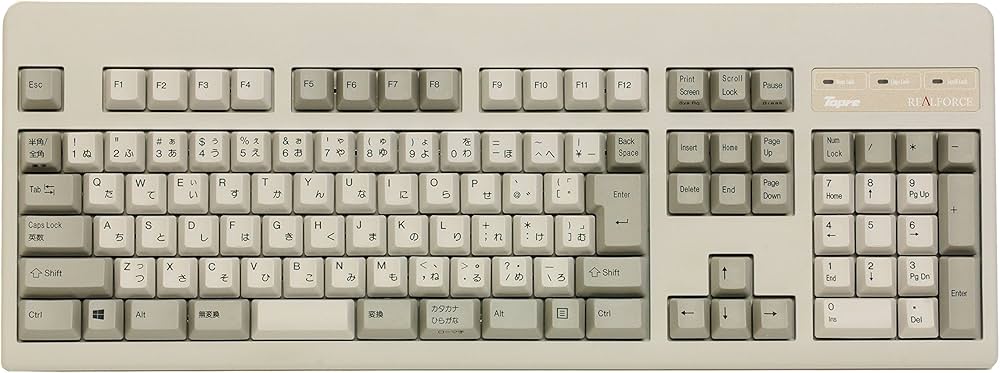 Amazon.co.jp: 東プレ Realforce108UH 静電容量無接点方式統一荷重