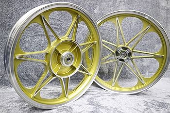 Amazon | Z400FX キャスト ホイール 金 | ホイール | 車＆バイク