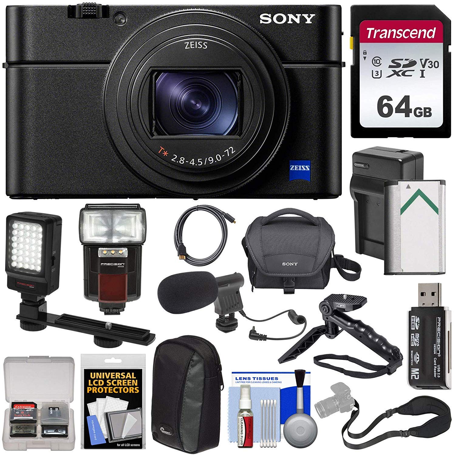 Amazon.com : Sony Cyber-Shot DSC-RX100 VII 4K Wi-Fi Digital Camera