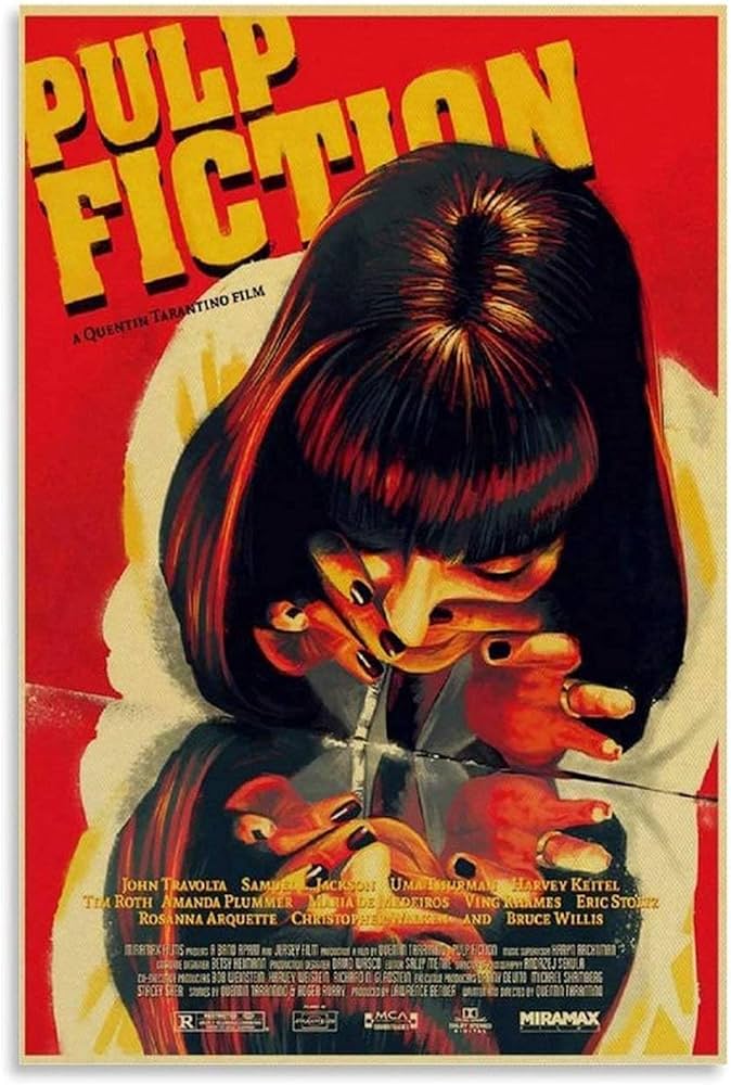 Amazon.co.jp: パルプフィクション ポスター アートパネル パルプ