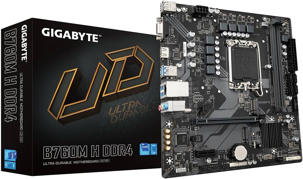 Amazon | GIGABYTE B760M H DDR4 intel 第14・13・12世代 Core
