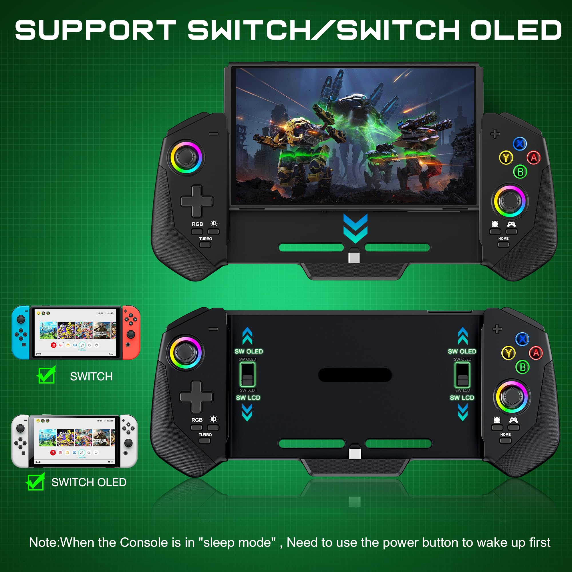 Amazon.co.jp: KICKDOT スイッチコントローラー ホール