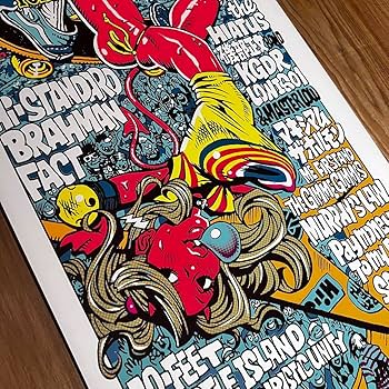 Amazon.co.jp: AIRJAM ポスター ハイスタ Hi-standard ロッキン