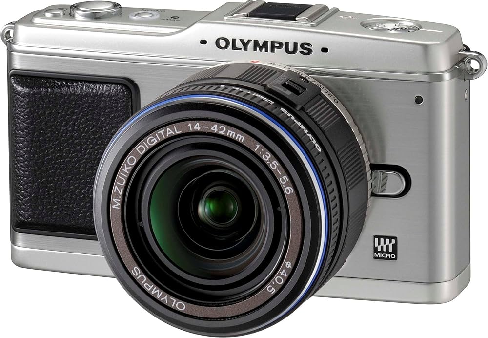 Amazon | OLYMPUS ミラーレス一眼 E-P1 レンズキット シルバー E-P1