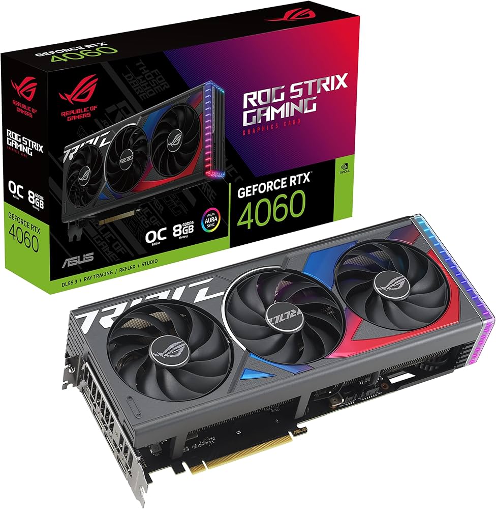 Amazon | ASUS ROG Strix GeForce RTX™ 4060 OC Edition ゲーミング