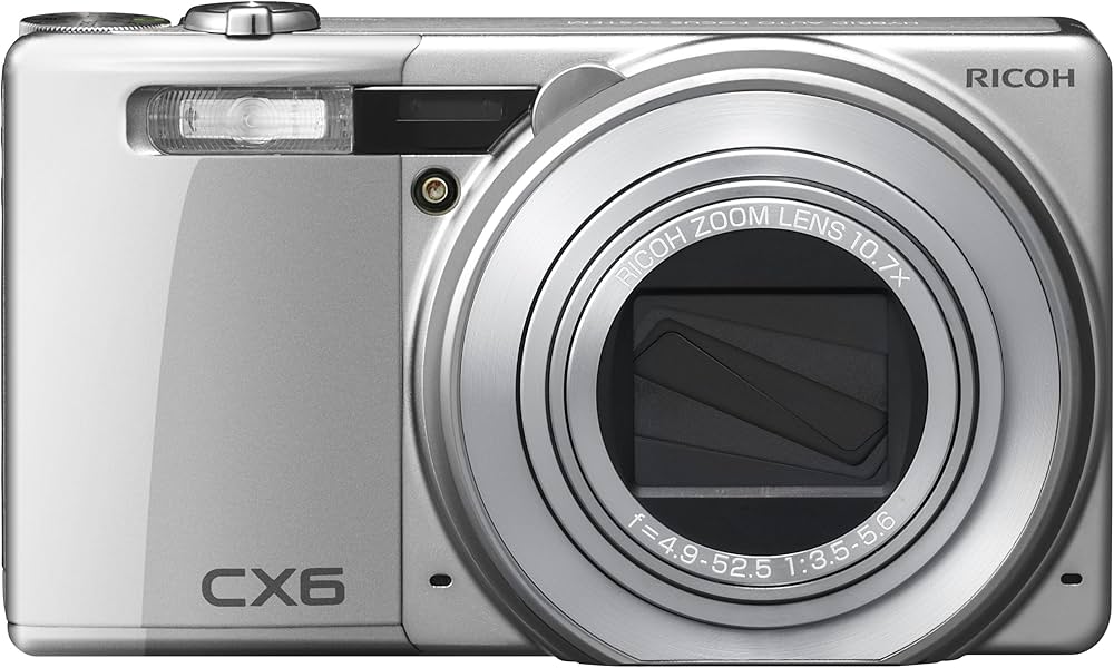 Amazon | RICOH デジタルカメラ CX6シルバー CX6-SL | コンパクト 通販