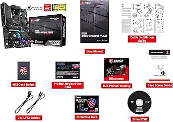 Amazon.com: MSI MPG B550 GAMING PLUS Desktop Motherboard - AMD