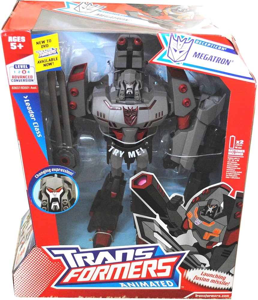 Amazon.co.jp: トランスフォーマー アニメイテッド メガトロン