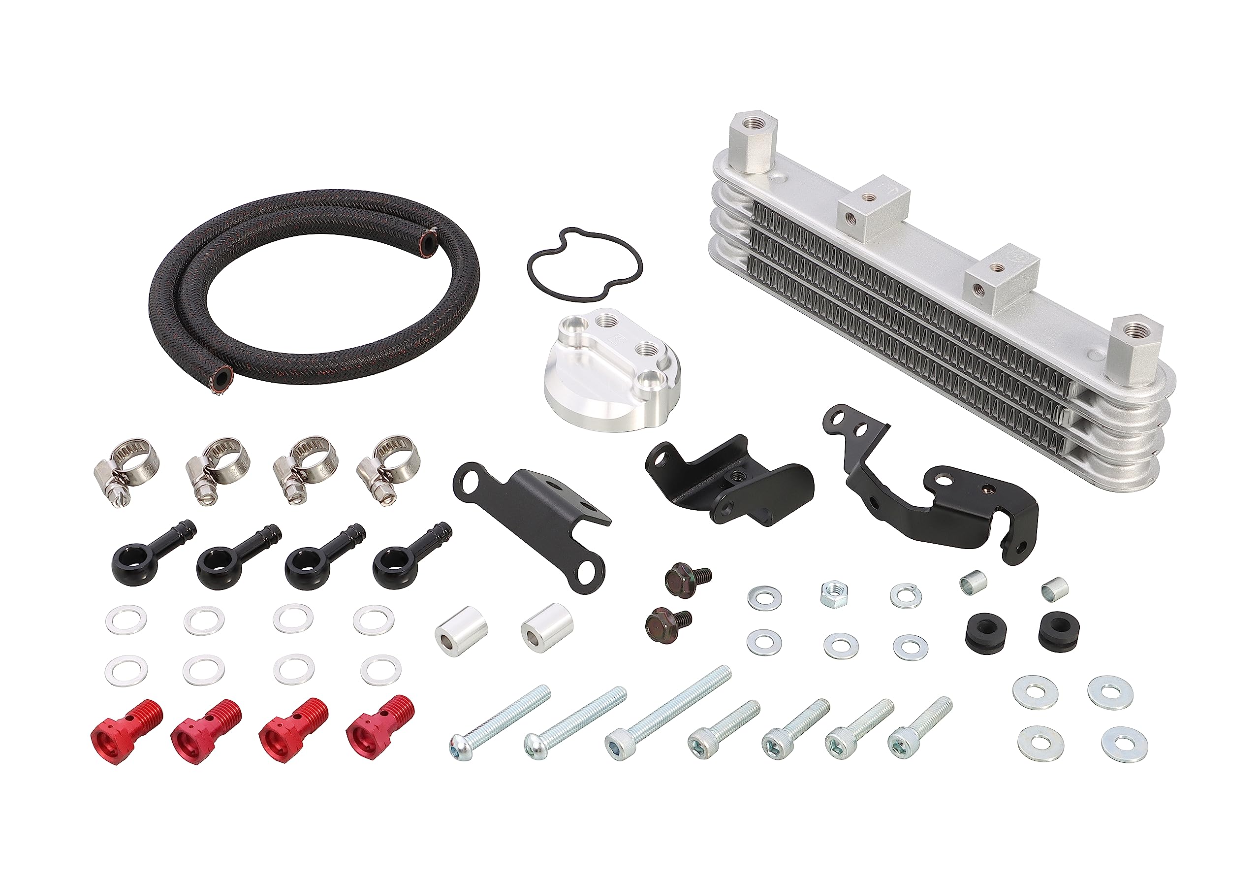 Amazon | キタコ(KITACO) スーパーオイルクーラーキット 3段コア