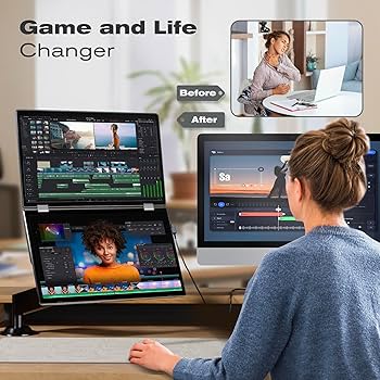 Amazon.co.jp: KEFEYA ノートパソコン画面エクステンダー 15.6インチ