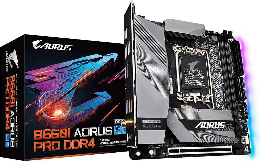 Amazon | GIGABYTE B660I AORUS PRO DDR4 Rev.1.x マザーボード Mini
