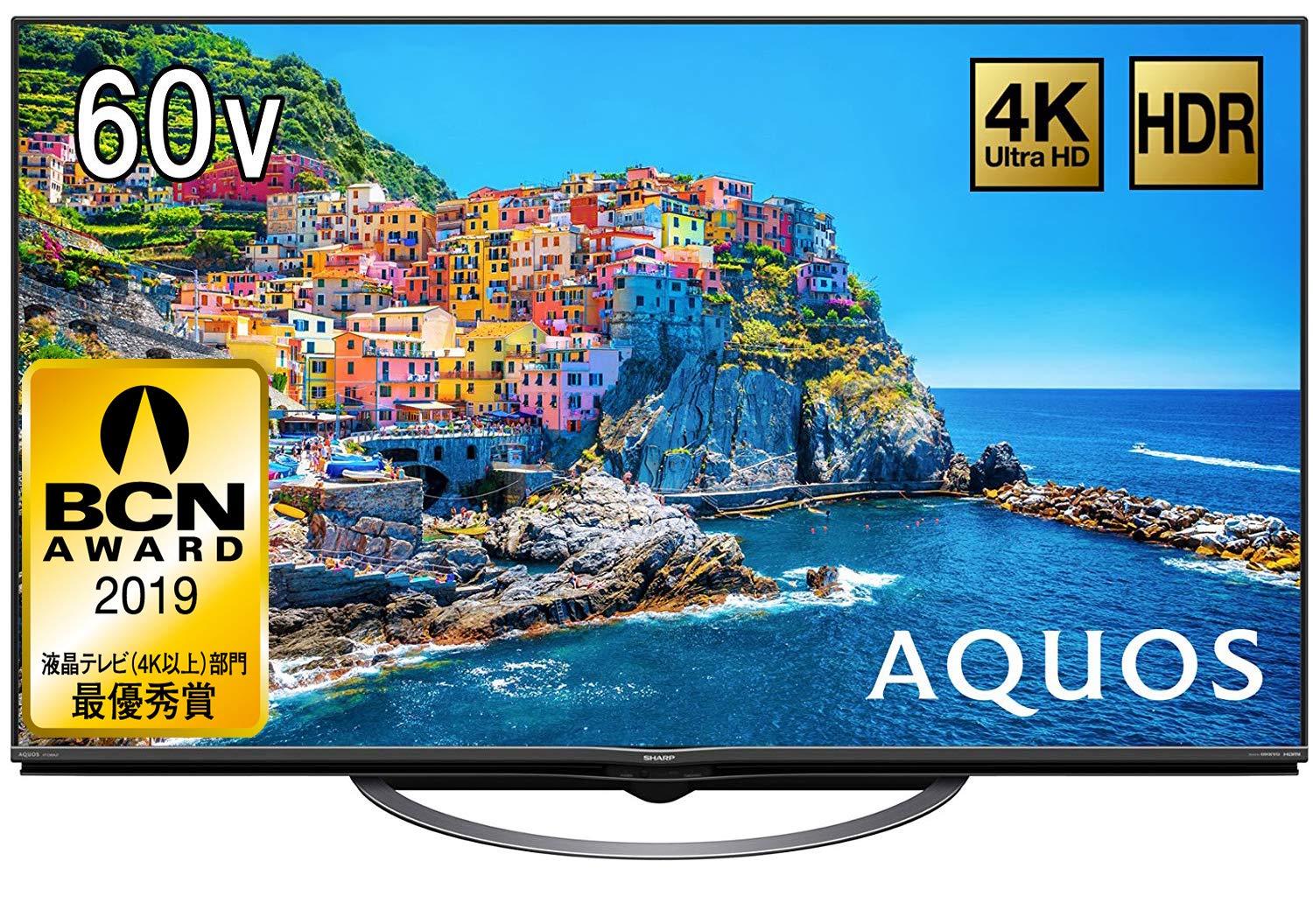 Amazon.co.jp: シャープ 液晶 テレビ 4K Android TV 回転式スタンド