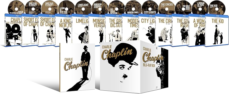 Amazon.co.jp: チャーリー・チャップリン Blu-ray BOX [Blu-ray