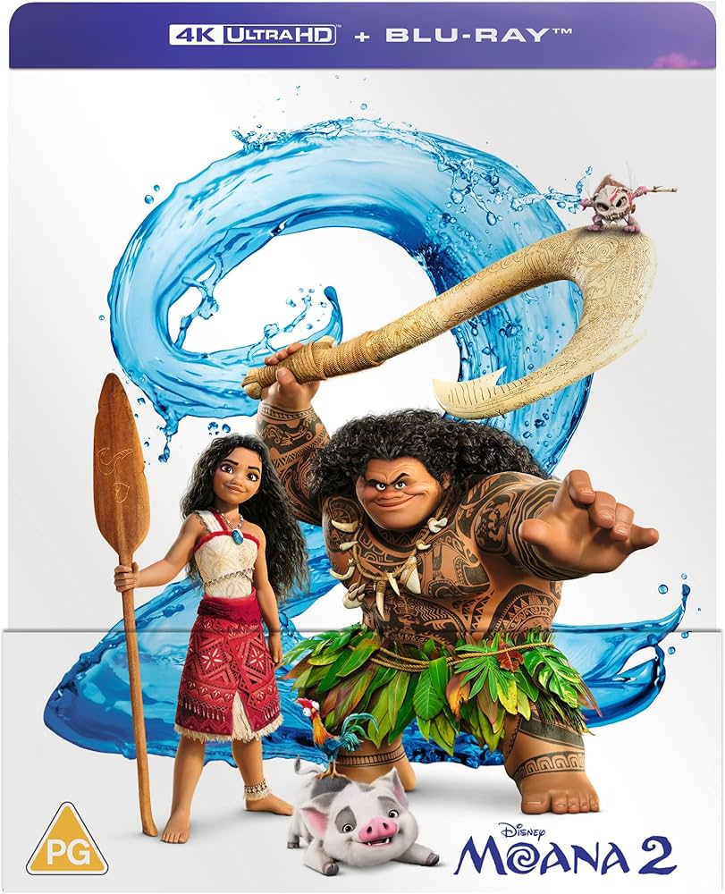 Amazon.com: Disney's Moana 2 UHD Steelbook [Blu-ray] [4K UHD